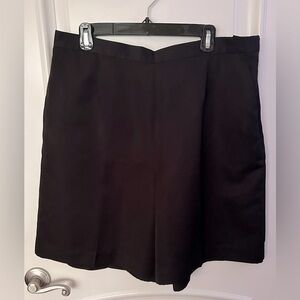 Talbots Plus Size Black Shorts